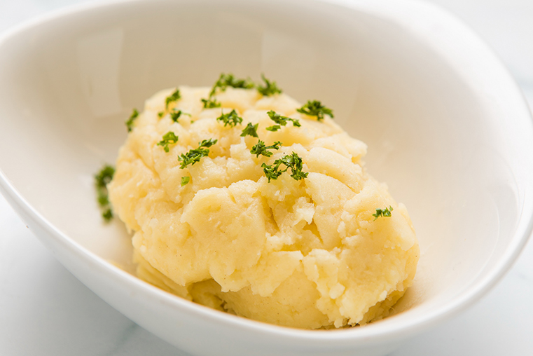 Garlic mash